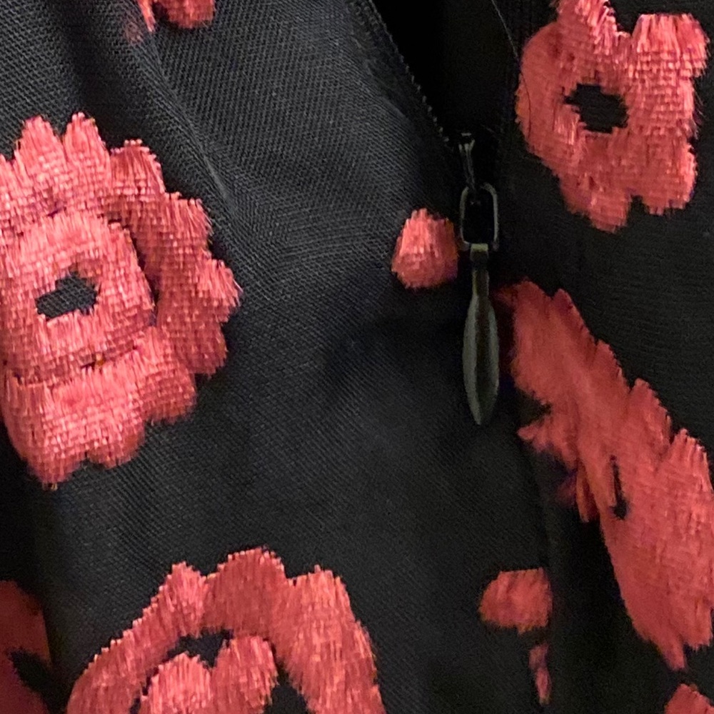 Ramy Brook "Naima" velvet burnout cocktail dress. - Picture 7 of 16